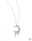 Paparazzi "Lunar Landmark" Purple Necklace & Earring Set Paparazzi Jewelry