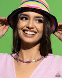 Paparazzi "Seasonal Socialite" Purple Necklace & Earring Set Paparazzi Jewelry