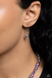 Paparazzi "Seasonal Socialite" Purple Necklace & Earring Set Paparazzi Jewelry