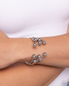 Paparazzi "Assembly Line" Silver Bracelet Paparazzi Jewelry