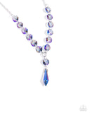 Paparazzi "Celestial Class" Blue Necklace & Earring Set Paparazzi Jewelry