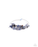 Paparazzi "Dainty Deconstruction" Blue Bracelet Paparazzi Jewelry