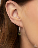 Paparazzi "Birthstone Beauty" Green August 403UC Necklace & Earring Set Paparazzi Jewelry