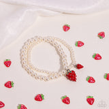 Paparazzi "Strawberry Season" Red Bracelet Paparazzi Jewelry