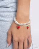 Paparazzi "Strawberry Season" Red Bracelet Paparazzi Jewelry