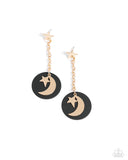 Paparazzi "Celestial Change" Gold Earrings Paparazzi Jewelry