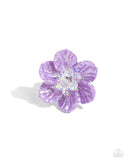 Paparazzi "Petal Pact" Purple Ring Paparazzi Jewelry