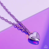 Paparazzi "Loving Luxury" Purple Necklace & Earring Set Paparazzi Jewelry