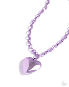 Paparazzi "Loving Luxury" Purple Necklace & Earring Set Paparazzi Jewelry
