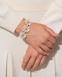 Paparazzi "Poppin Pastel" White Bracelet Paparazzi Jewelry