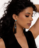 Paparazzi "Southwestern Season" Black Earrings Paparazzi Jewelry