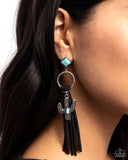 Paparazzi "Southwestern Season" Black Earrings Paparazzi Jewelry