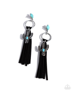 Paparazzi "Southwestern Season" Black Earrings Paparazzi Jewelry