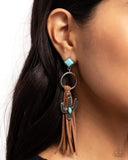 Paparazzi "Southwestern Season" Brown Post Earrings Paparazzi Jewelry