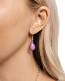 Paparazzi "Variety Vogue" Purple Necklace & Earring Set Paparazzi Jewelry
