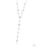 Paparazzi "Aerial Attention" Purple Necklace & Earring Set Paparazzi Jewelry
