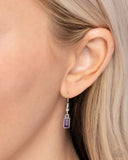 Paparazzi "Warden Wheel" Purple Necklace & Earring Set Paparazzi Jewelry