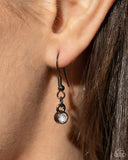 Paparazzi "Safety Pin Style" Black Necklace & Earring Set Paparazzi Jewelry