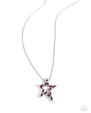 Paparazzi "Patriotic Passion" Multi Necklace & Earring Set Paparazzi Jewelry