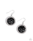 Paparazzi "Pendant Paradox" Black Earrings Paparazzi Jewelry