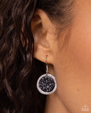 Paparazzi "Pendant Paradox" Black Earrings Paparazzi Jewelry