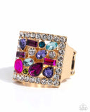 Paparazzi "Framed Finesse" Multi Ring Paparazzi Jewelry