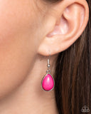 Paparazzi "Variety Vogue" Pink Necklace & Earring Set Paparazzi Jewelry