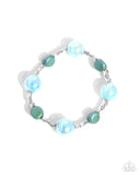 Paparazzi "Malibu Model" Blue Bracelet Paparazzi Jewelry