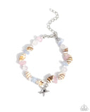 Paparazzi "SAND-sational Statement" Pink Bracelet Paparazzi Jewelry