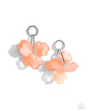 Paparazzi "Glassy Garden" Orange Post Earrings Paparazzi Jewelry