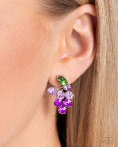 Paparazzi "Grapevine Grace" Purple Post Earrings Paparazzi Jewelry