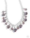 Paparazzi "The Best HEART" Black Necklace & Earring Set Paparazzi Jewelry