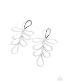 Paparazzi "Compound Class" Silver Post Earrings Paparazzi Jewelry