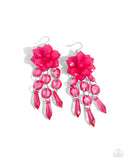 Paparazzi "Hawaiian Hallmark" Pink Earrings Paparazzi Jewelry