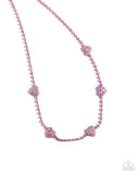 Paparazzi "Homecoming Hearts" Pink Necklace & Earring Set Paparazzi Jewelry