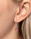 Paparazzi "Faithful Florals" Pink Necklace & Earring Set Paparazzi Jewelry