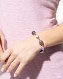 Paparazzi "Malibu Model" Purple Bracelet Paparazzi Jewelry
