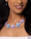 Paparazzi "Pastel Pizzazz" Purple Necklace & Earring Set Paparazzi Jewelry