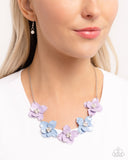 Paparazzi "Pastel Pizzazz" Purple Necklace & Earring Set Paparazzi Jewelry