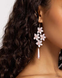 Paparazzi "Vintage Veining" Pink Earrings Paparazzi Jewelry