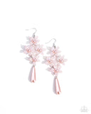 Paparazzi "Vintage Veining" Pink Earrings Paparazzi Jewelry