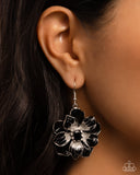 Paparazzi "Tropical Treasure" Black Earrings Paparazzi Jewelry