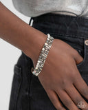 Paparazzi "Serendipitous Strands" Silver Bracelet Paparazzi Jewelry