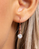 Paparazzi "Serrated Sensation" Copper Necklace & Earring Set Paparazzi Jewelry