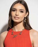 Paparazzi "Dapper Definition" Multi Necklace & Earring Set Paparazzi Jewelry