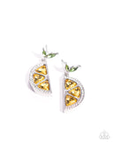 Paparazzi "Lady Lemon" Yellow Post Earrings Paparazzi Jewelry