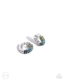 Paparazzi "Ombré Observer" Blue Clip On Earrings Paparazzi Jewelry