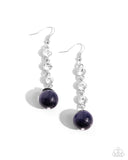 Paparazzi "Classy Cadence" Blue Earrings Paparazzi Jewelry