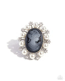 Paparazzi "Vintage Glam" Black Ring Paparazzi Jewelry