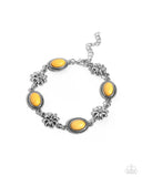 Paparazzi "Earthy Estate" Yellow Bracelet Paparazzi Jewelry